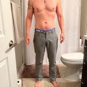 Calvin Klein Grey Slim Fit Pants Size 31